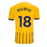 Fotbalové Dres Brighton Danny Welbeck #18 Venkovní 2024-25 Krátký Rukáv